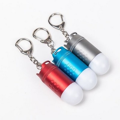 Pop End LED Keychain