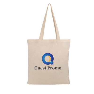 5 Oz Cotton Environmental Protection Shopping Bag With Custom Logo