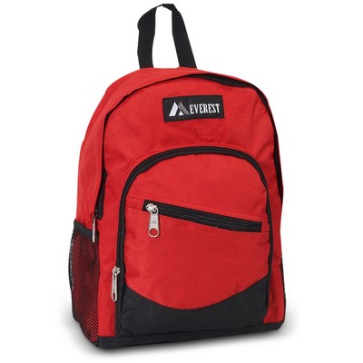 Everest Junior Slant Backpack, Red/Black