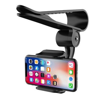 360 Rotating Sun Visor Car Cell Phone Clip Holder