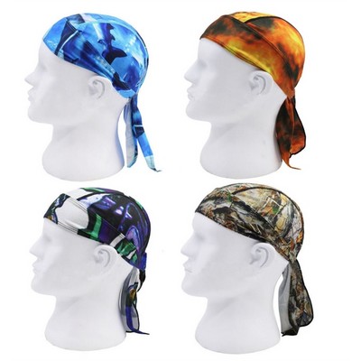 Sweat Wicking Beanie Cap - Full Color Bleed Print