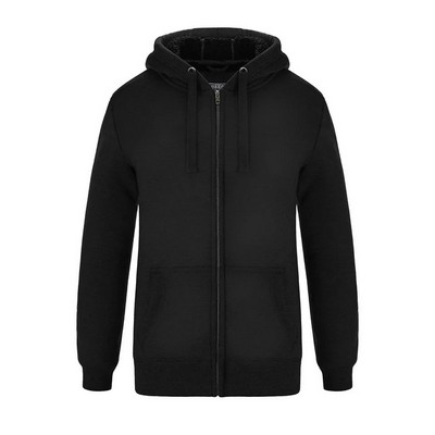 Yolo Full Zip Hooded Sweatshirt w/Sherpa Fleece