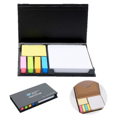 Sticky Notes Flip Notebook With Kraft Paper