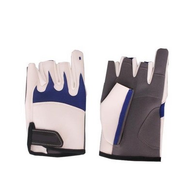 4 Low-Cut Fingers Anti-Slip Fishing Gloves