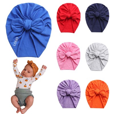 Baby Turban Knot Hats Infant Toddler Hospital Hat