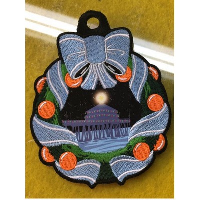 Custom Embroidered Ornaments (Double-sided 3.5")