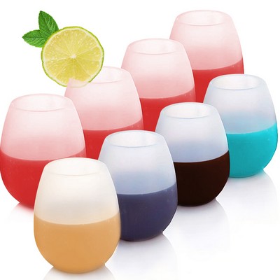 Foldable Egg Silicone Wine Glass