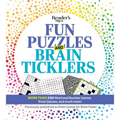 Reader's Digest Fun Puzzles and Brain Ticklers (More than 250 Word and Num