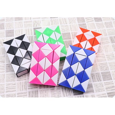 24 Segments Snake Puzzle Cube