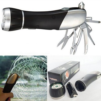 Multi-tool Emergency 9 in 1 Flashlight