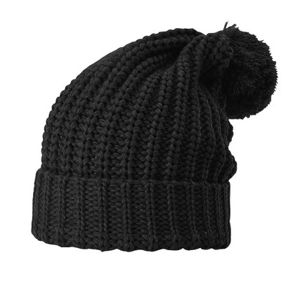 Richardson Chunk Beanie w/Cuff and Pom (Blank)