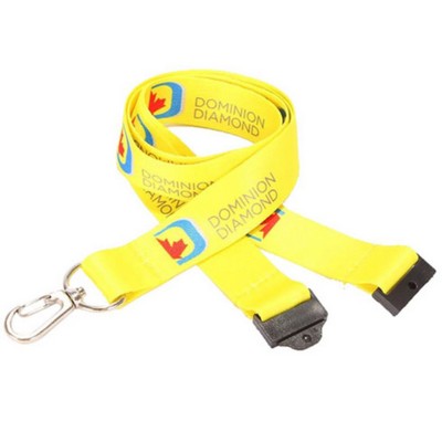 3/4" Nylon Lanyards with Safety Breakaway