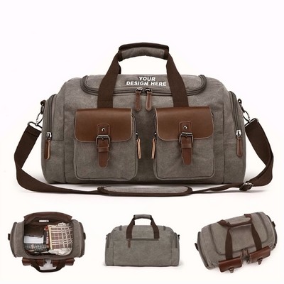 Canvas Travel Duffel Bag