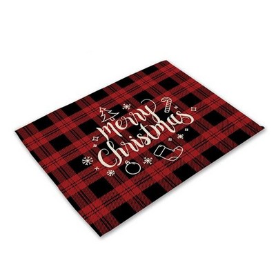 Various Printed Christmas Placemat