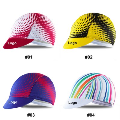 Polyester Cycling Cap Cycling Helmet Bike Hat