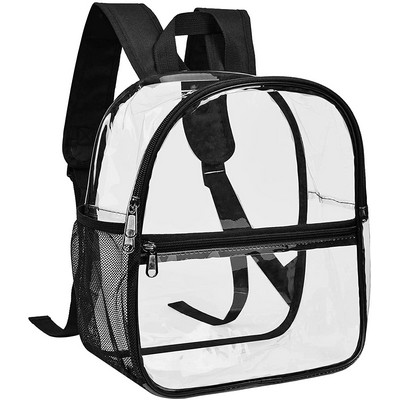 Clear Stadium Approved Water Proof Transparent Small Backpack