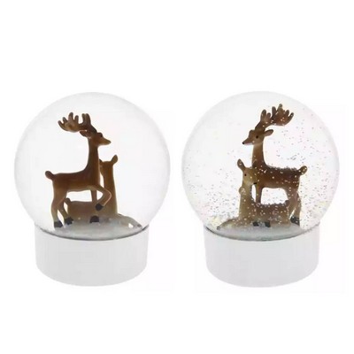 Custom Deer Snow Globe