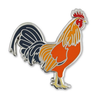 Rooster Lapel Pin