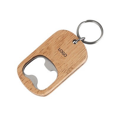 Bamboo Bottle Opener