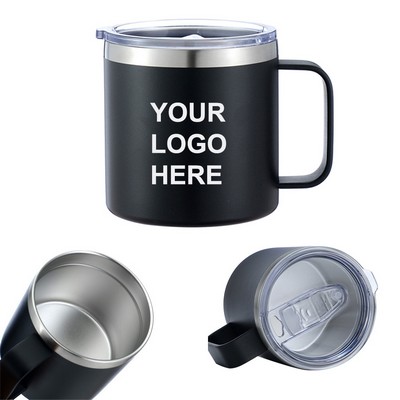 14oz Double Wall Stainless Steel Coffee Mug