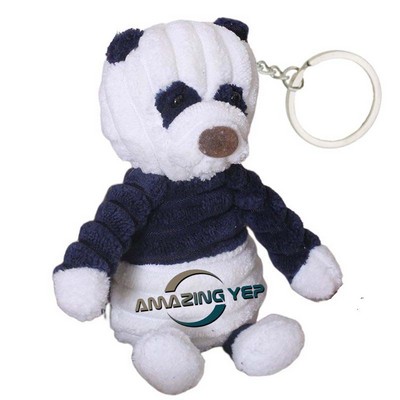 2.5" Plush Keychain Simulation Key Tag - Panda