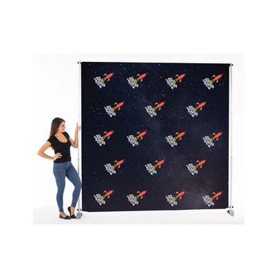 HassleFree™ Non-Reflective 8' x 8' Adjustable Display