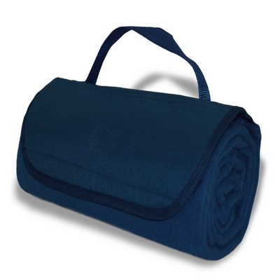 Roll-Up Blanket Navy (47"X 53")