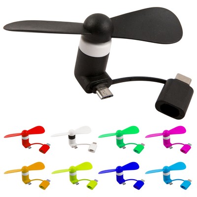 Mini USB Cell Phone Fan