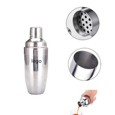 12Oz Stainless Steel Cocktail Shaker Kit