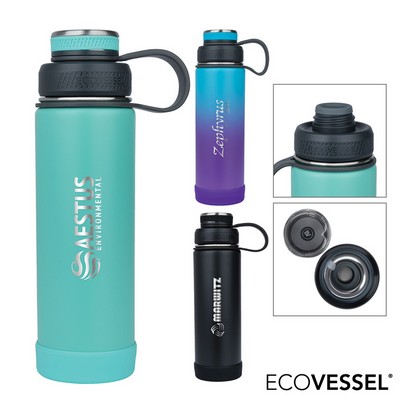 EcoVessel Boulder 20 oz. Vacuum Insulated Water Bottle