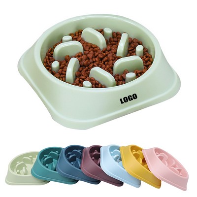 20cm Slow Eating Plastic Pet Treat Bowl Food Tray