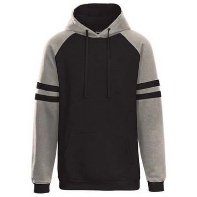 Adult Raglan Stripe Hoodie