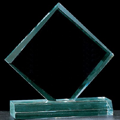 Jade Diamond Acrylic Award (6"x 7 3/8")