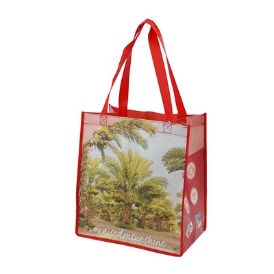 Laminated Non Woven Tote Bag with Full Color Printing on All Sides