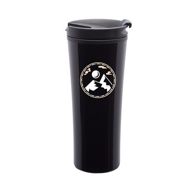 16 oz. Hatha Travel Mug (2 Color Imprint)