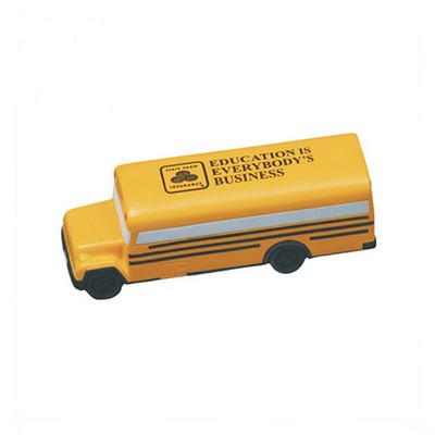 School Bus Shaped Stress Reliever