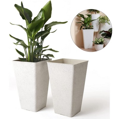 20 Inch Indoor Square Plant Tree Planter