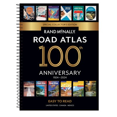 Rand McNally 2024 Midsize - EasyFinder Road Atlas - Spiral (Large Print)