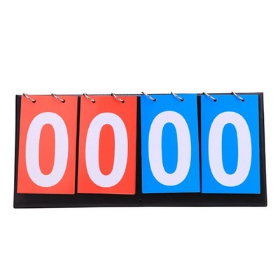 Portable Multi-Purpose Sports Flip Scoreboard