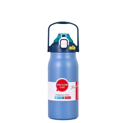 Travel Water Bottle With Straw-1000ml