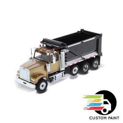 1:50 Western Star 4900 SF Tandem w/Pusher Axle - Open Hood - Open Doors