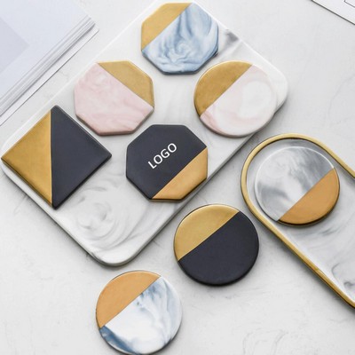 Real Marble Absorbent Coasters