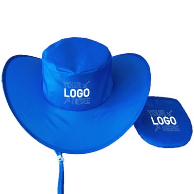 Foldable Advertising Cowboy Hat