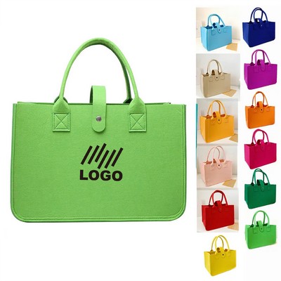 Felt Shopping Bags With Handles