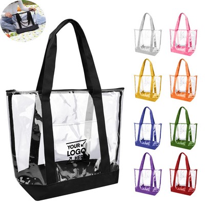 Clear Stadium Tote Bag