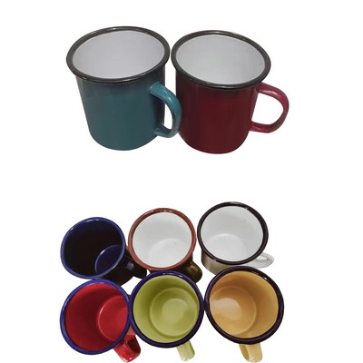 Low MOQ Enamel Enamel Mug 12oz