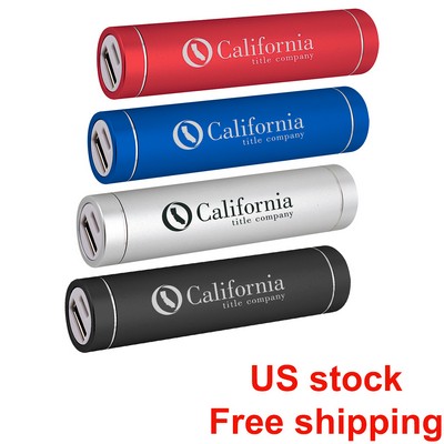 2200mAh Universal Portable Tubular USB Power Bank