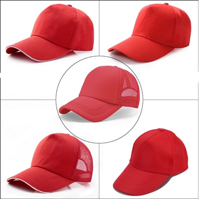 Unisex Cotton Mesh Baseball Cap