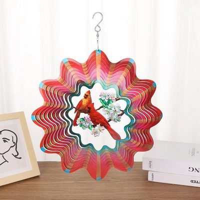 3D Stainless Steel Wind Spinner