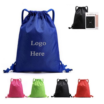 Waterproof Drawstring Sports Backpack